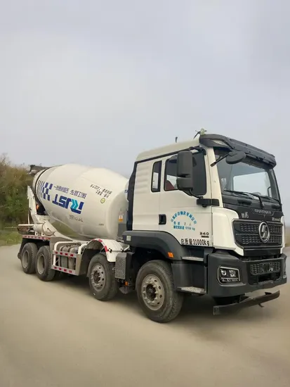 Sinotruk Used Shacman Concrete Mixing Truck 8X4 Concrete Mixing Transport Truck 12 Square Concrete Mixing Truck Tanghong Concrete Mixing Tank Truck