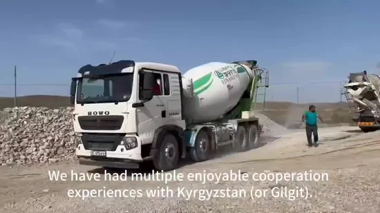 Sinotruk Used Hawo Concrete Mixing Truck 8X4 Concrete Mixing Transport Truck 12 Square Concrete Mixing Truck Tanghong Concrete Mixing Tank Truck