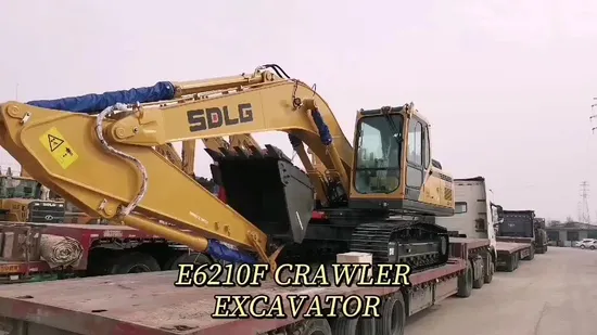 Sdlg Excavator E6210f Digger Machine Digger Excavator 21t Crawler Hydraulic Excavator