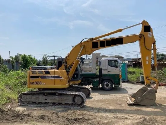 Original Japan Mining Equipment Machine Crawler Heavy Duty Used Excavator 20 Ton Kato 820