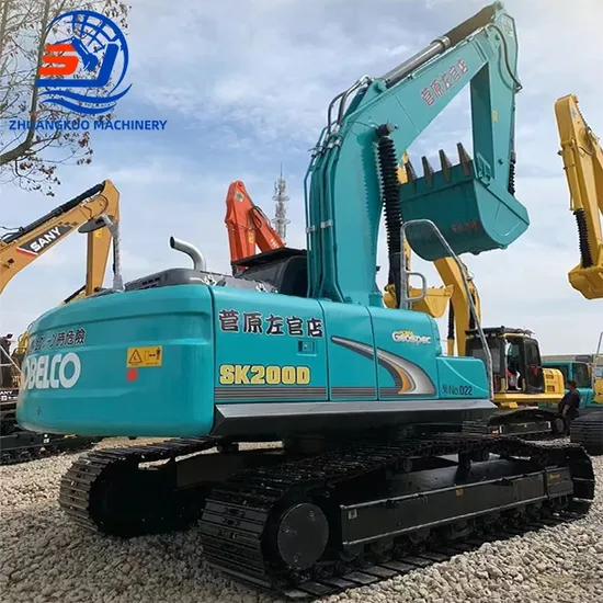High Quality 90% New Second Hand Kobelco Sk200d Excavator Used Crawler Excavator for Sale 