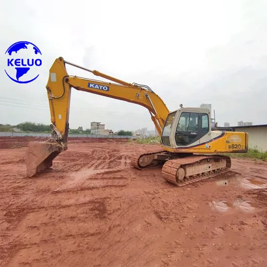 Kato HD820III Second Hand Digger Used Crawler Excavator with 0.8 M3 Bucket 
