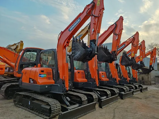 Used Excavator Doosan Dx60 Dx75 Dx150 Dx225 Dh60 Dx300 Mini Secondhand Original Korean Crawler Track Digger Excavator 