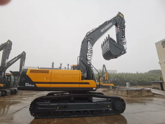 China Famous High Efficiency Brand New 34 Ton Medium Hydraulic Digger Crawler Excavator Hx340HD Hot Sale Model in Algeria 